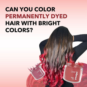 Can I Apply Semi-Permanent Hair Color over Permanent Dye?