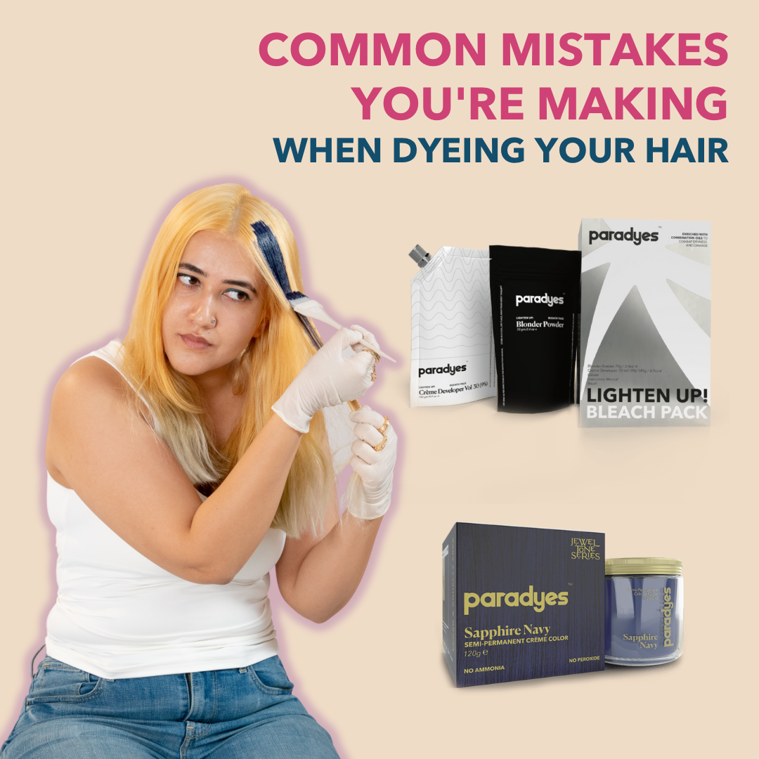 Common Mistakes You're Making When Dyeing Hair