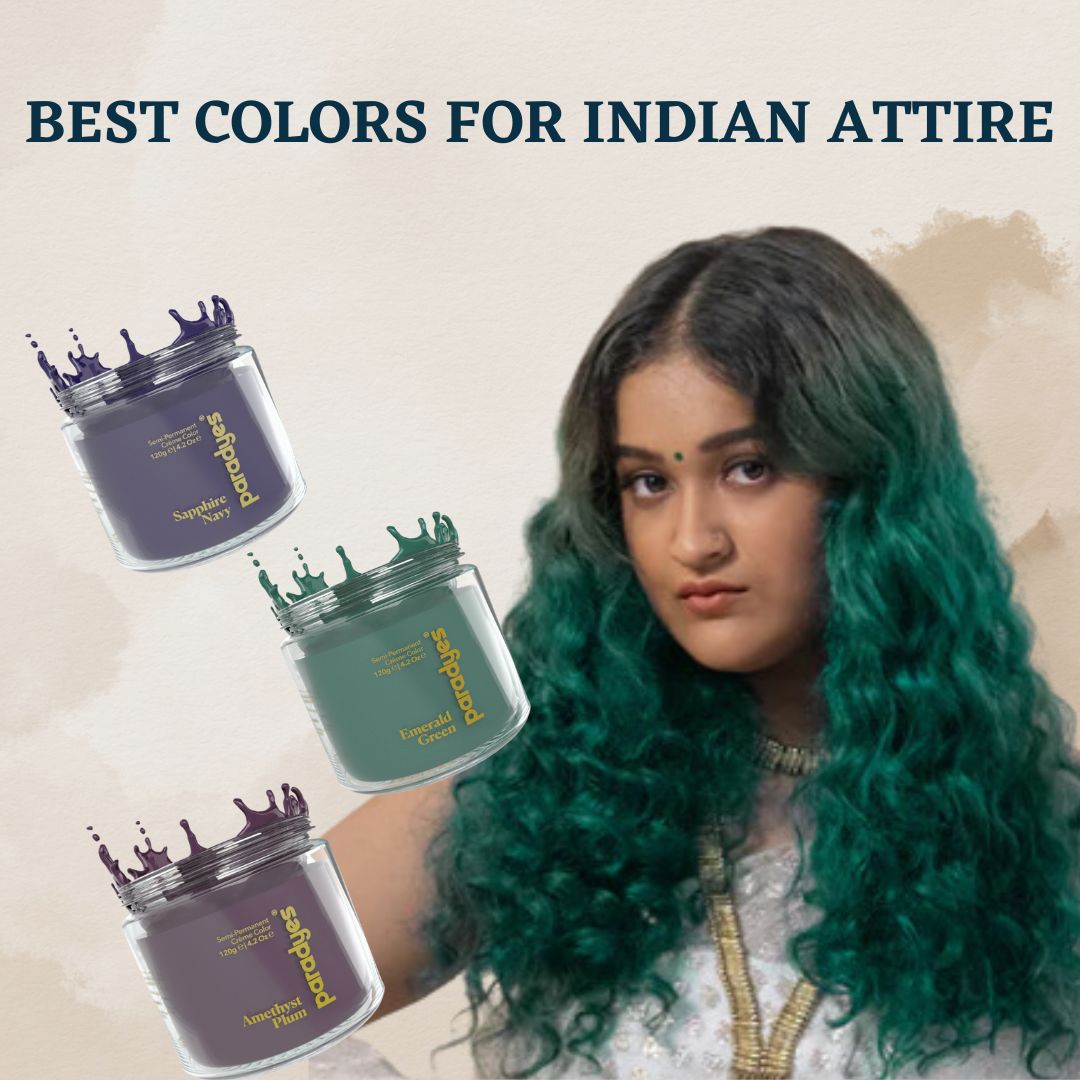 Hair Colors That Pair Best With Indian Attire