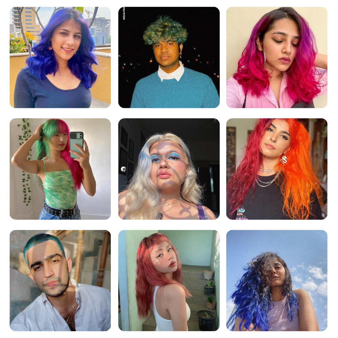 Hair Dyeing as a form of Self Expression