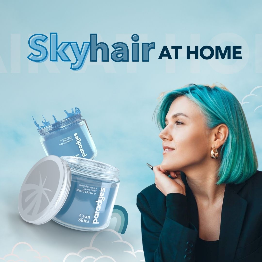 How To Get Cyan Skies Hair Color