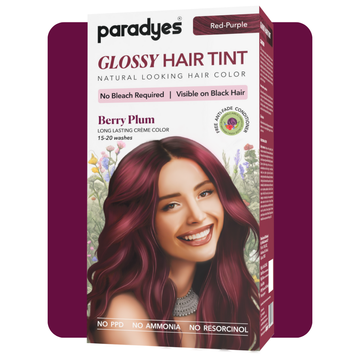 Berry Plum Glossy Hair Tint