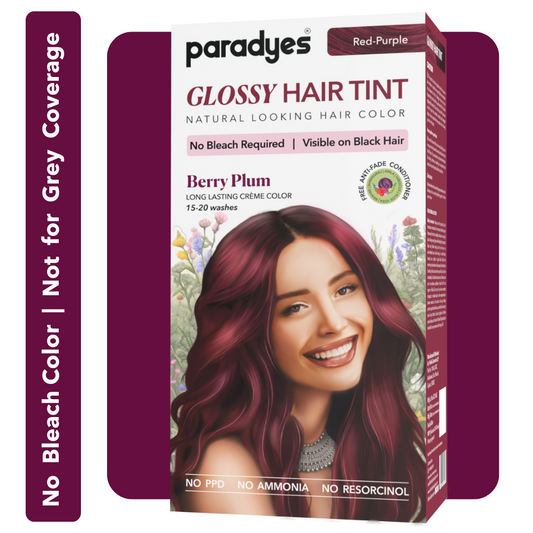 Berry Plum Glossy Hair Tint