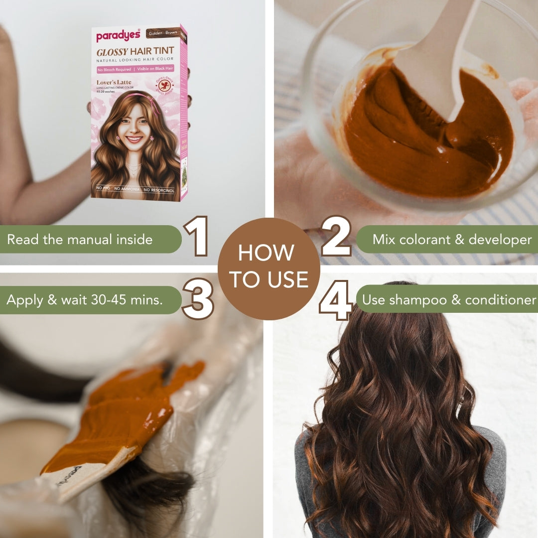 Lover's Latte Glossy Hair Tint