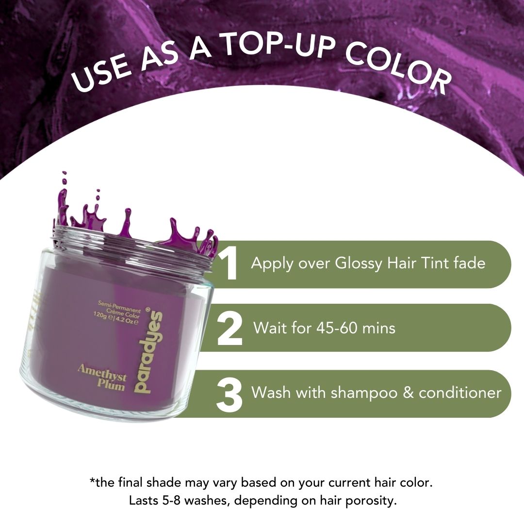 Amethyst Plum Semi-Permanent Hair Color