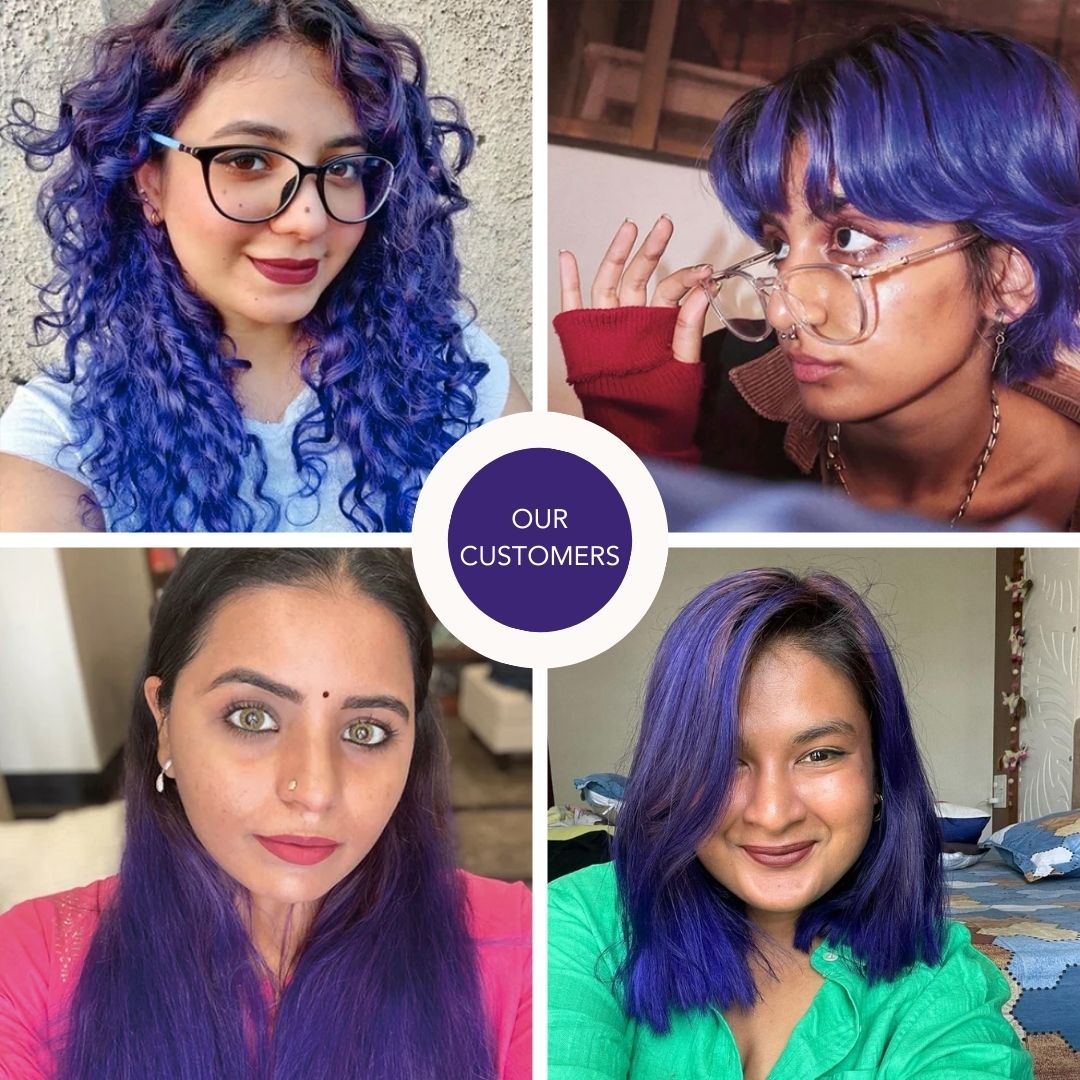 Crinkle Violet + Lighten Up! Bleach Pack