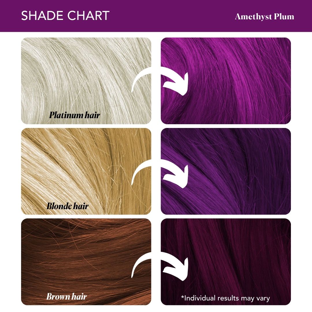 Amethyst Plum Semi-Permanent Hair Color