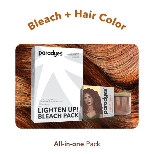 Ginger Copper + Lighten Up! Bleach Pack