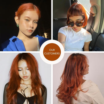 Ginger Copper + Lighten Up! Bleach Pack