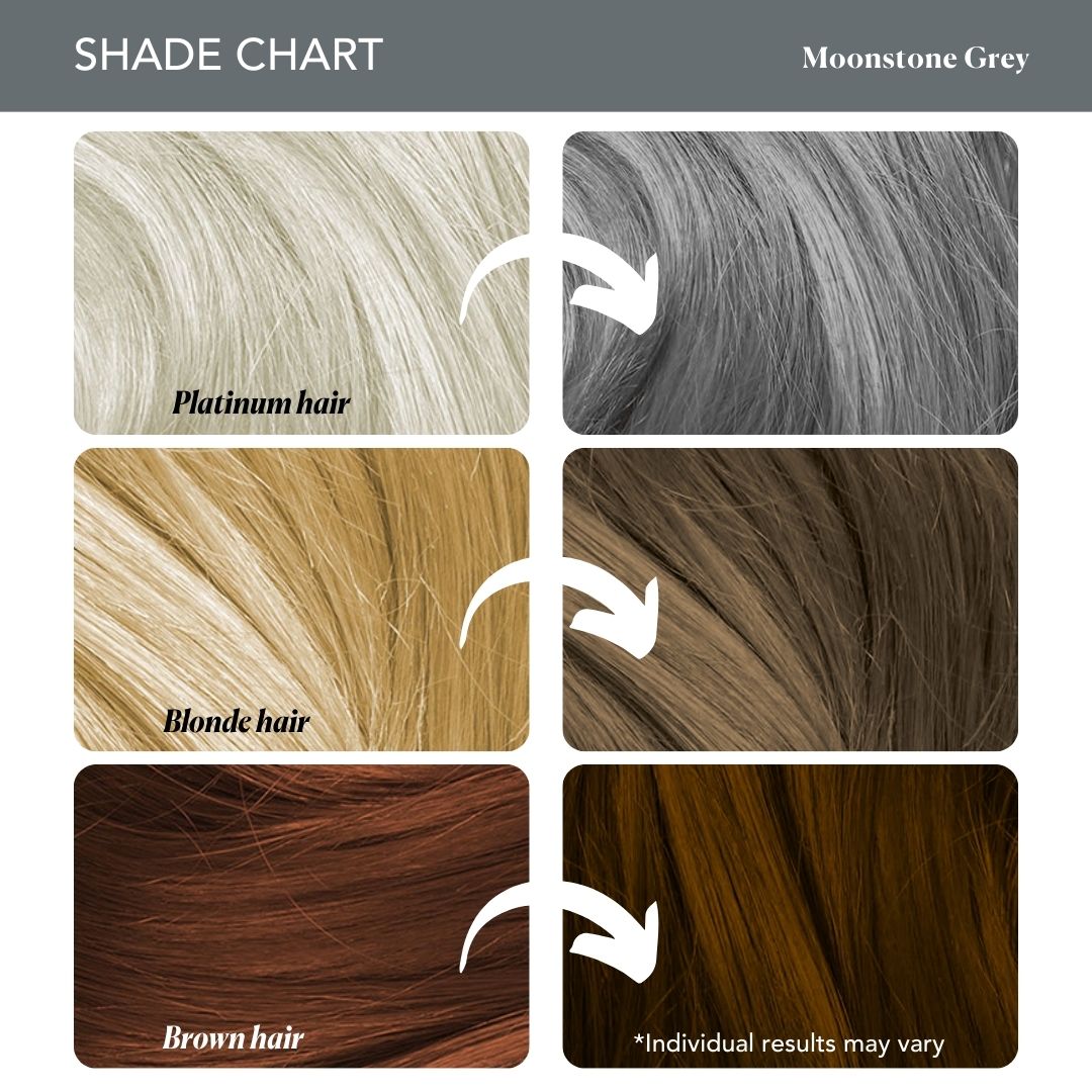 Moonstone Grey Semi-Permanent Hair Color