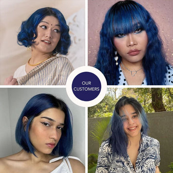 Sapphire Navy Semi-Permanent Hair Color