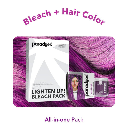 Comrii Purple + Lighten Up! Bleach Pack