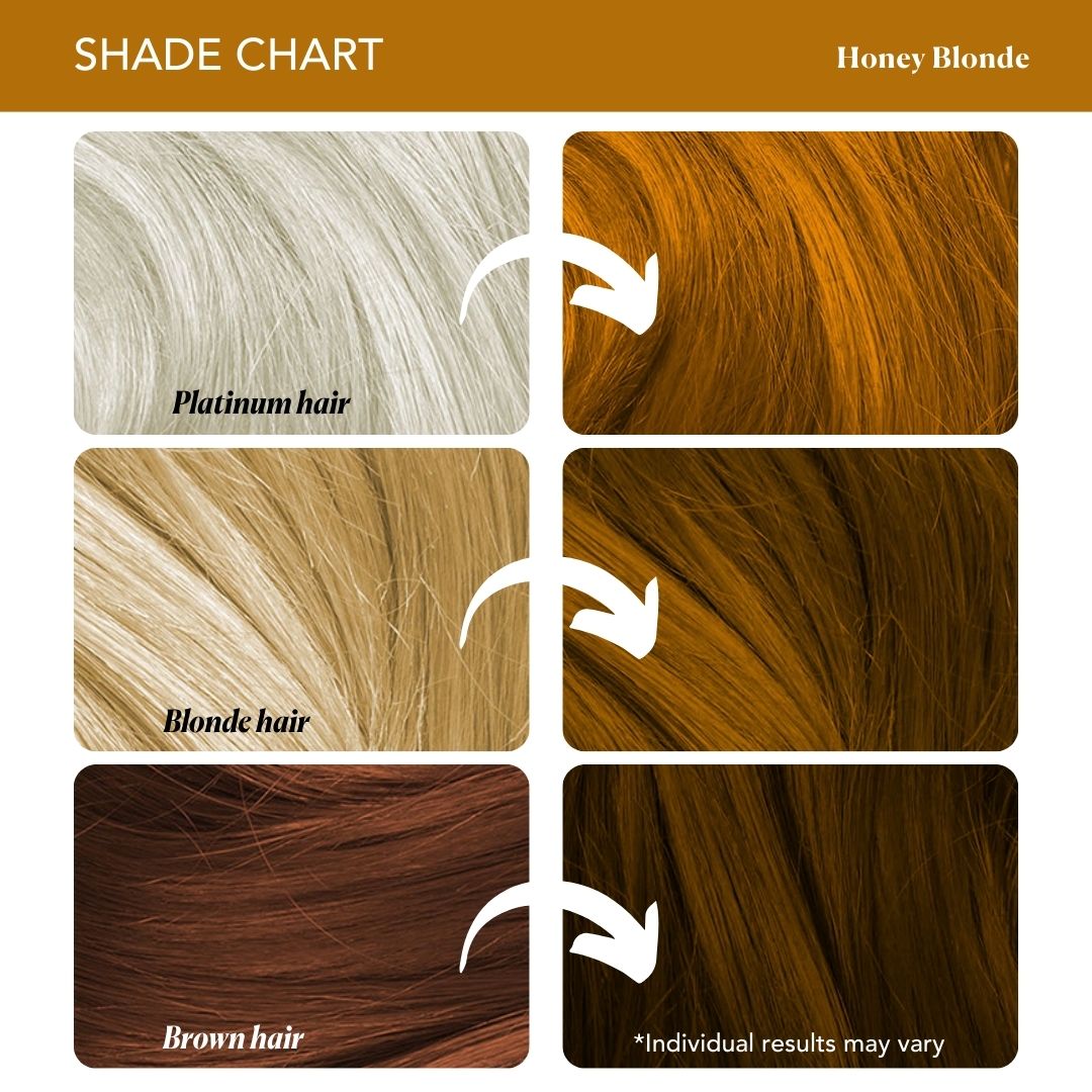 Honey Blonde Semi-Permanent Hair Color