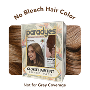 Hazel Brown Glossy Hair Tint with Anti Fade Brown Conditioner