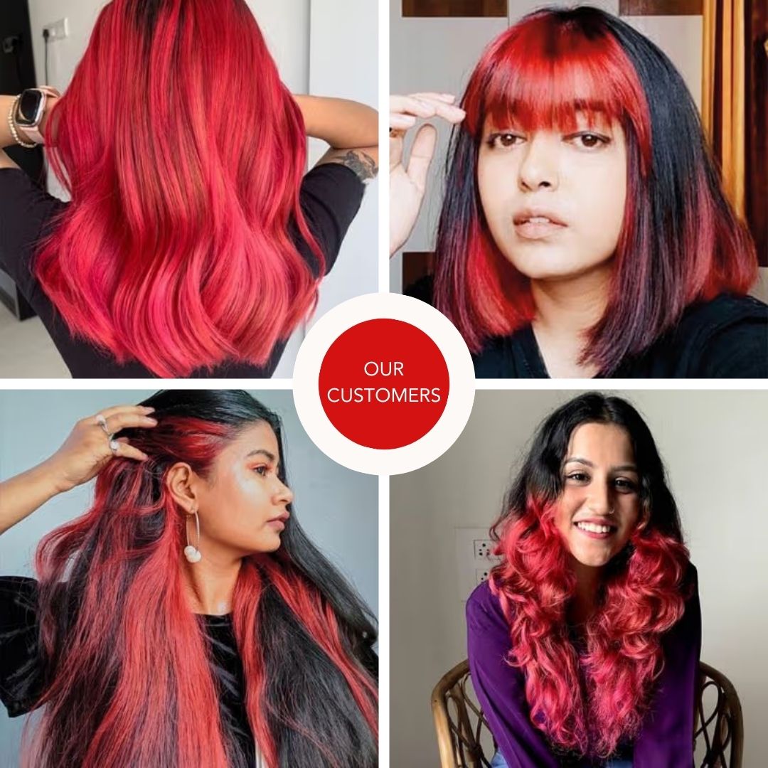 Rubra Red Semi-Permanent Hair Color