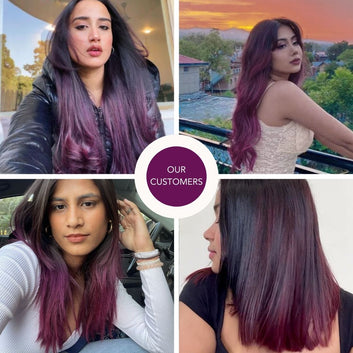 Bekaraar Burgundy Semi-Permanent Hair Color