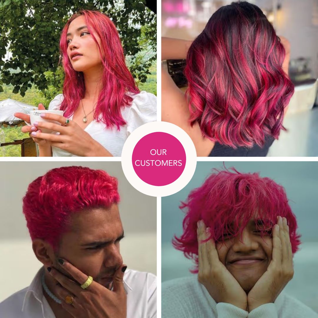 Carola Pink Semi-Permanent Hair Color