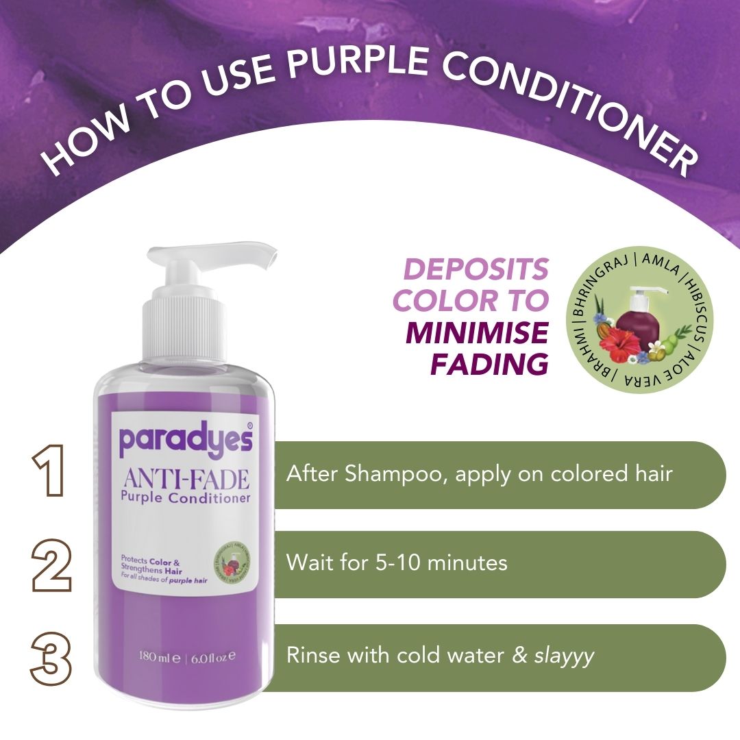 Paradyes Anti Fade Purple Conditioner