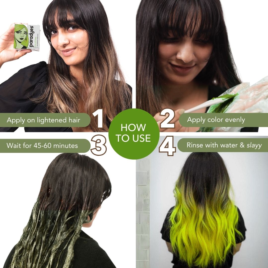 Local Lime Semi-Permanent Hair Color