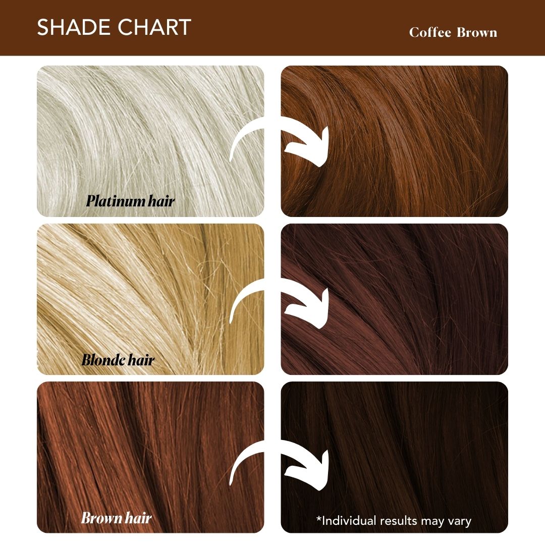 Coffee Brown + Lighten Up! Bleach Pack