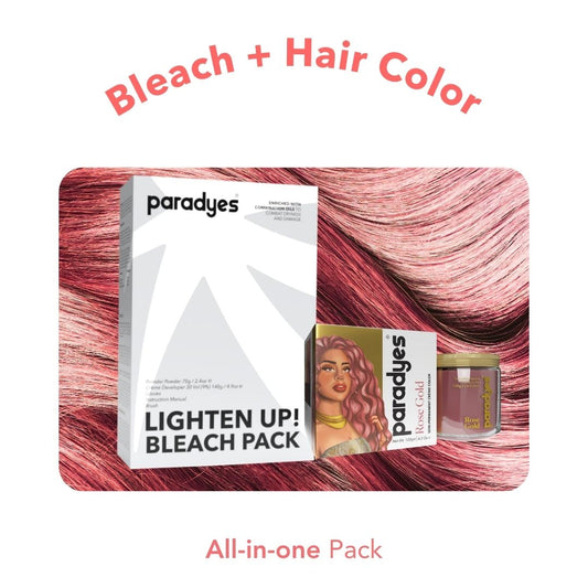 Rose Gold + Lighten Up! Bleach Pack