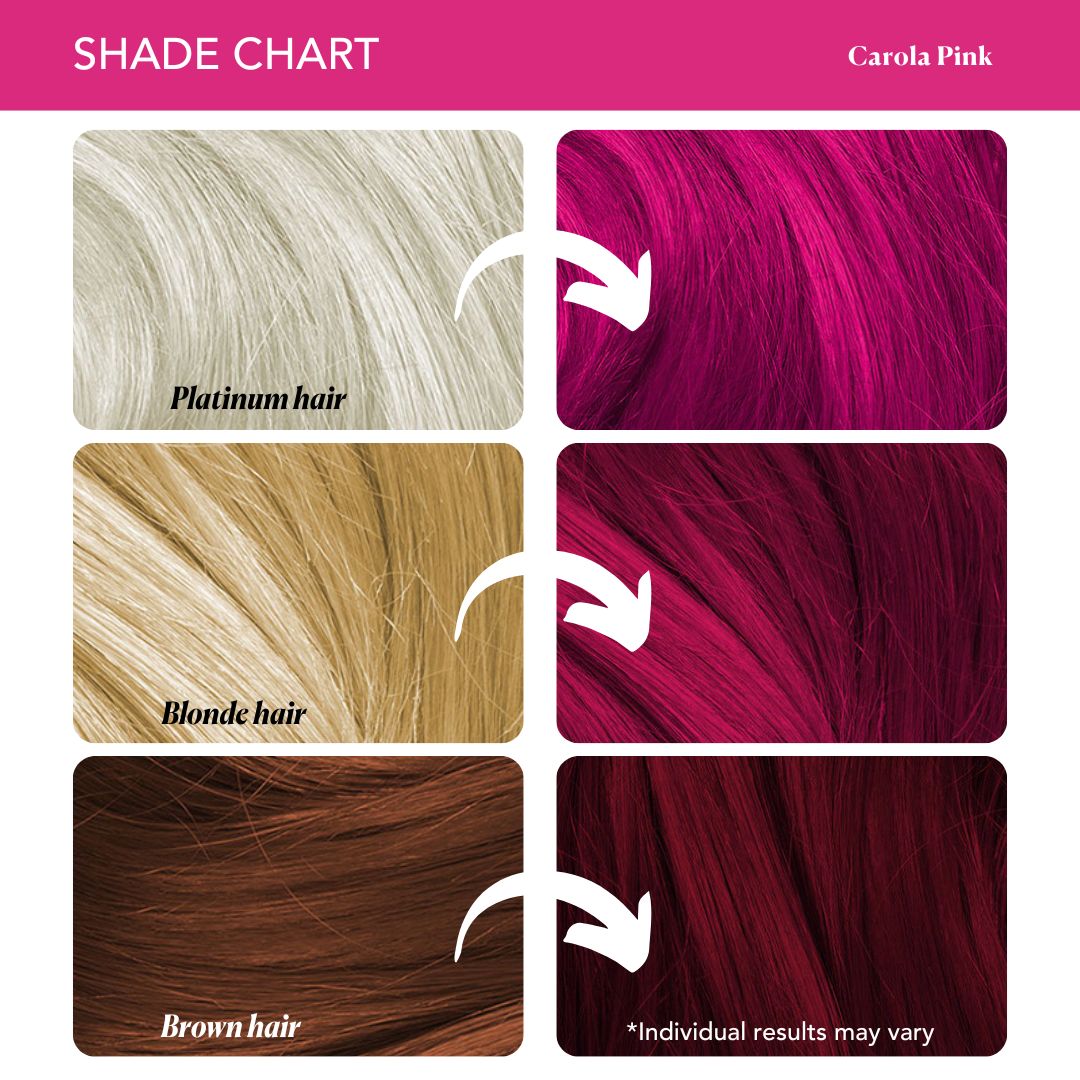 Carola Pink Semi-Permanent Hair Color