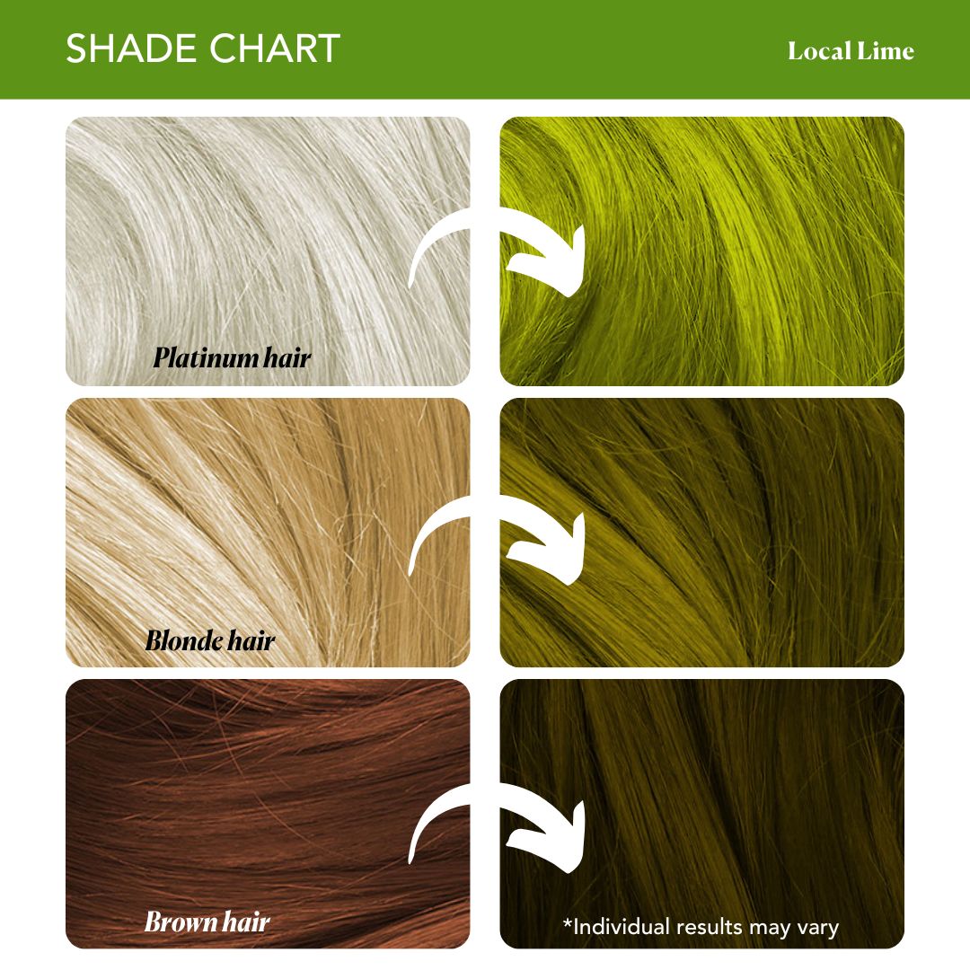 Local Lime Semi-Permanent Hair Color