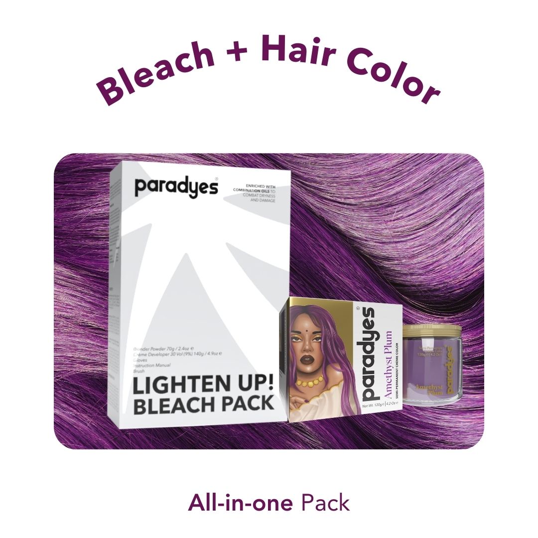 Amethyst Plum + Lighten Up! Bleach Pack