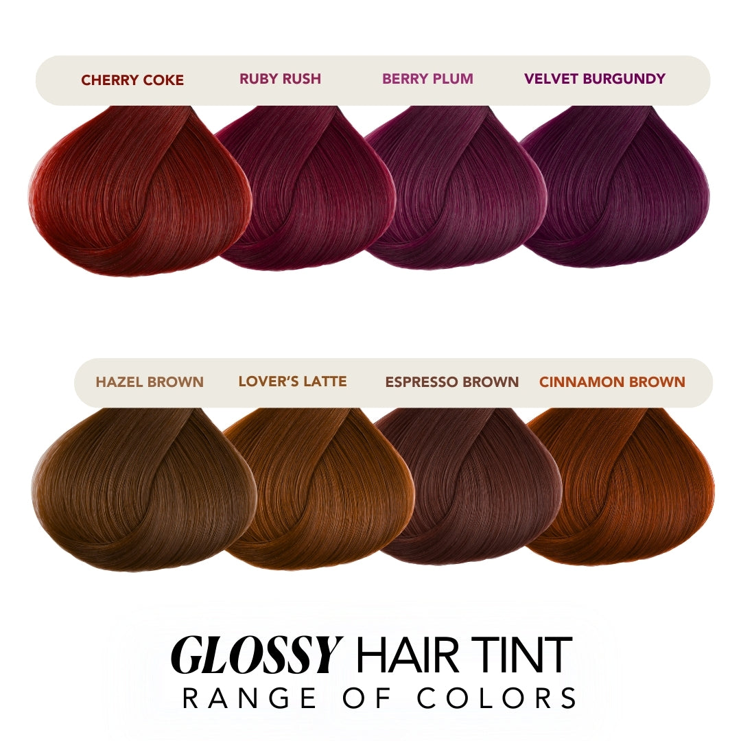 Cinnamon Brown Glossy Hair Tint