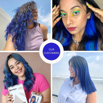 Rudolphi Blue Semi-Permanent Hair Color