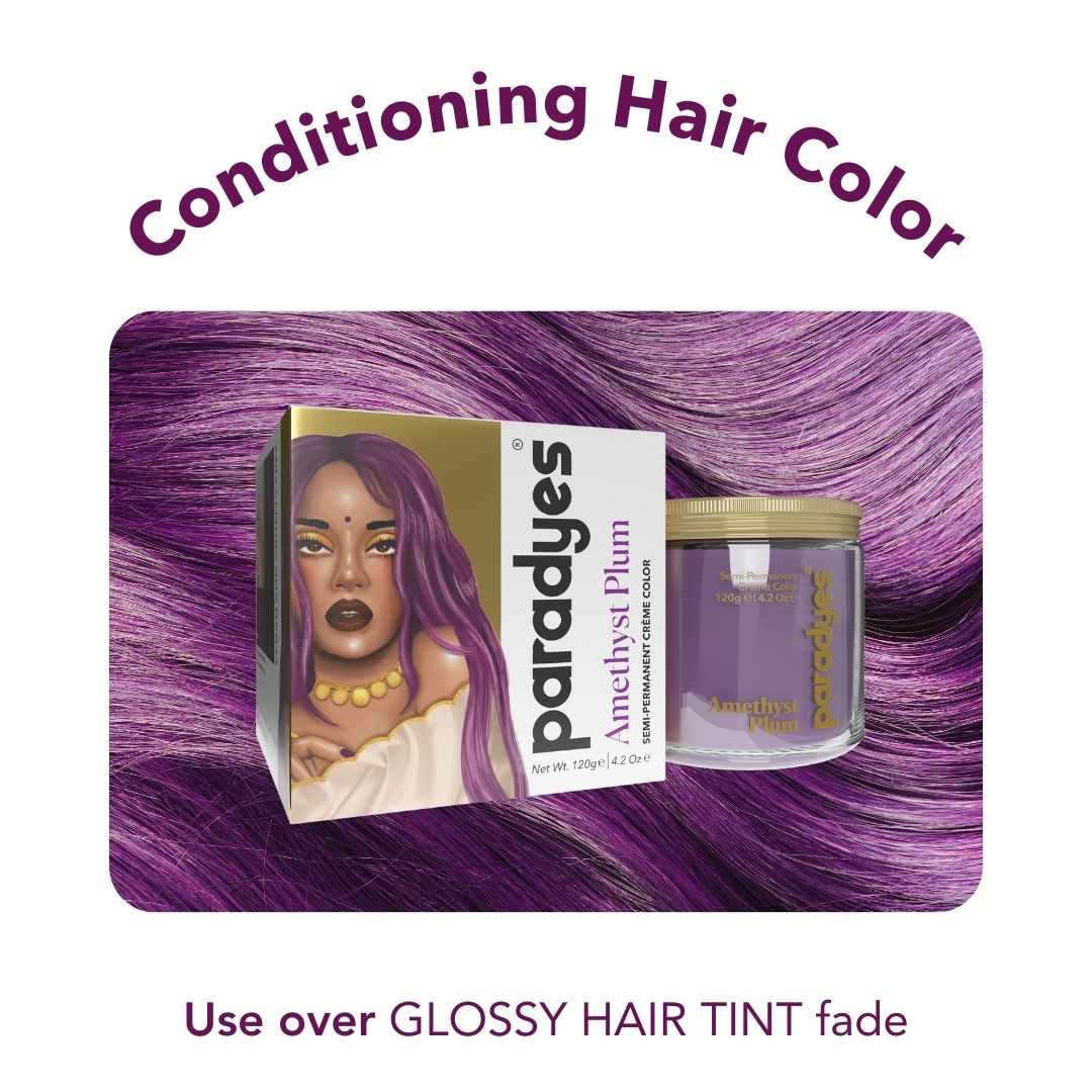 Amethyst Plum Semi-Permanent Hair Color