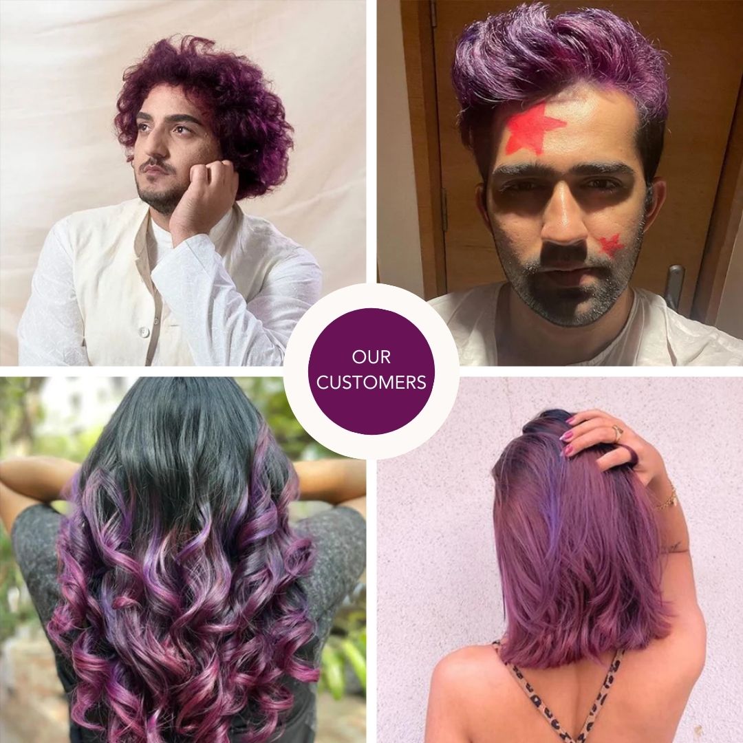 Amethyst Plum Semi-Permanent Hair Color