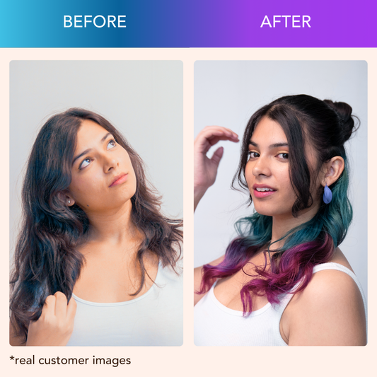 Paradyes is India's first semi permanent hair color brand