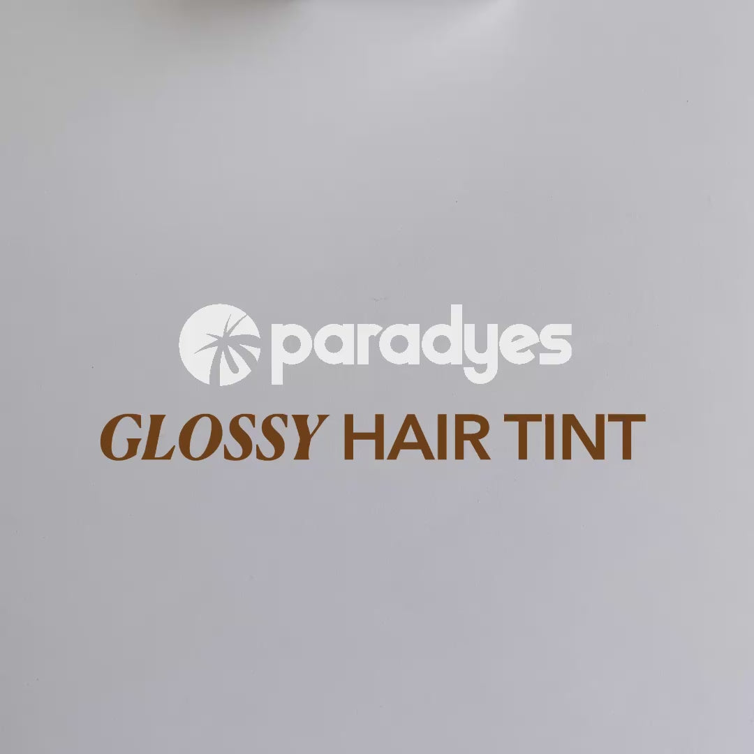 Load video: Hazel Brown Glossy Hair Tint